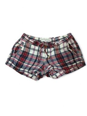 2000s Aeropostale plaid shorts